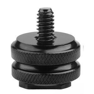 Veenajo 1/4"-20 Hot Shoe Mount Adapter Tripod Screw Adapter for DSLR Camera